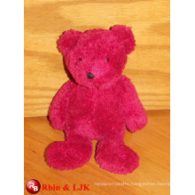 ICTI Audited Factory High Quality Custom promotional Red teddy bear plush toy